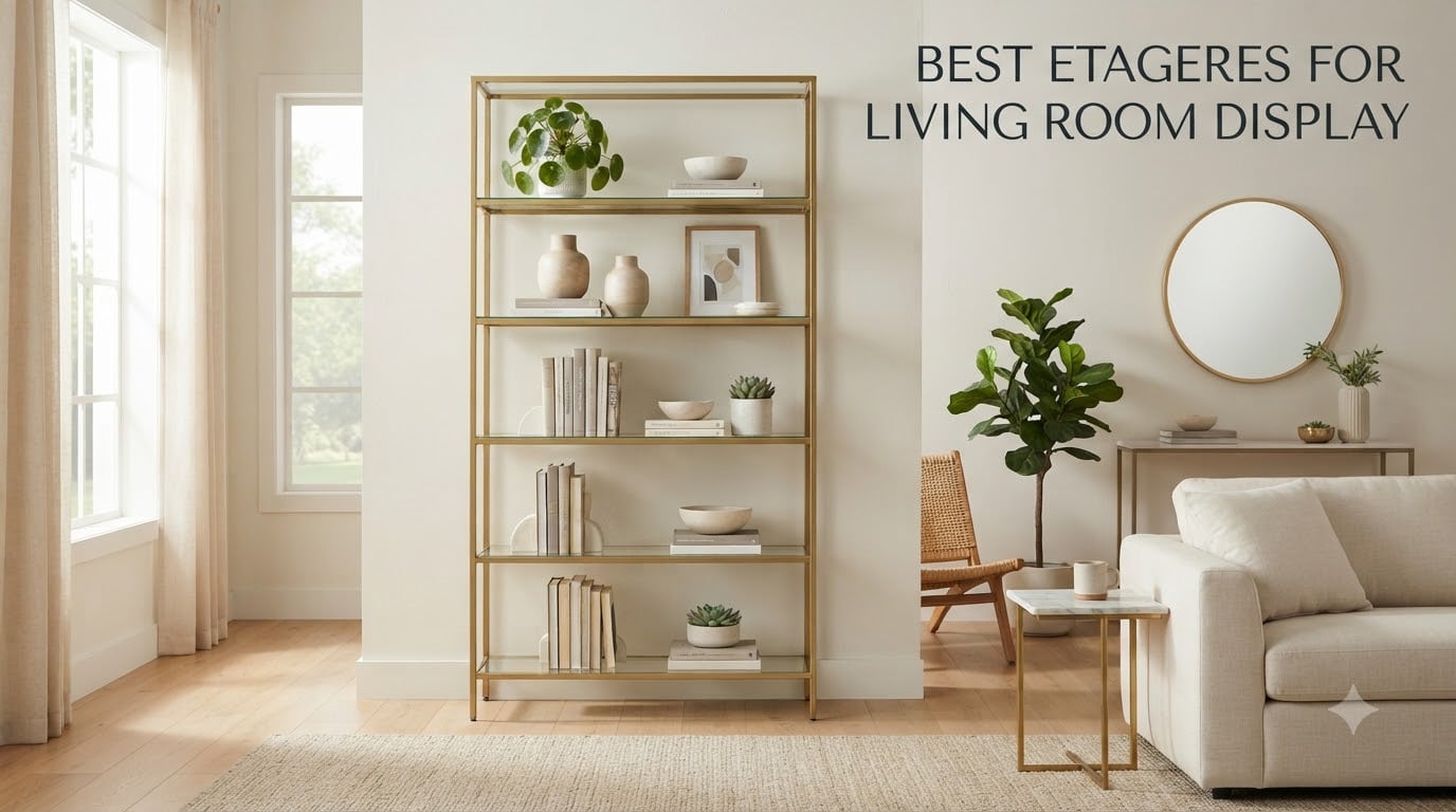Best Etageres for Living Room Display