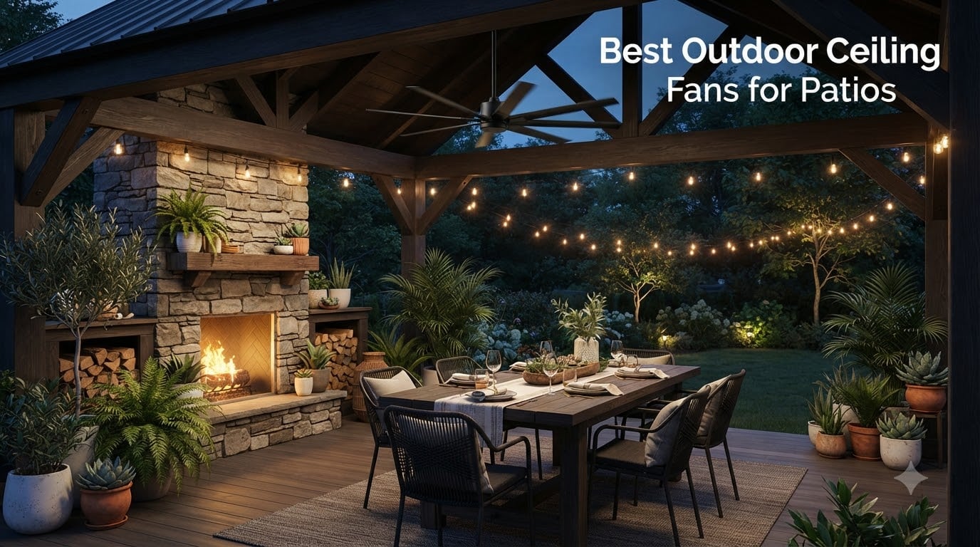 Best Outdoor Ceiling Fans for Patios