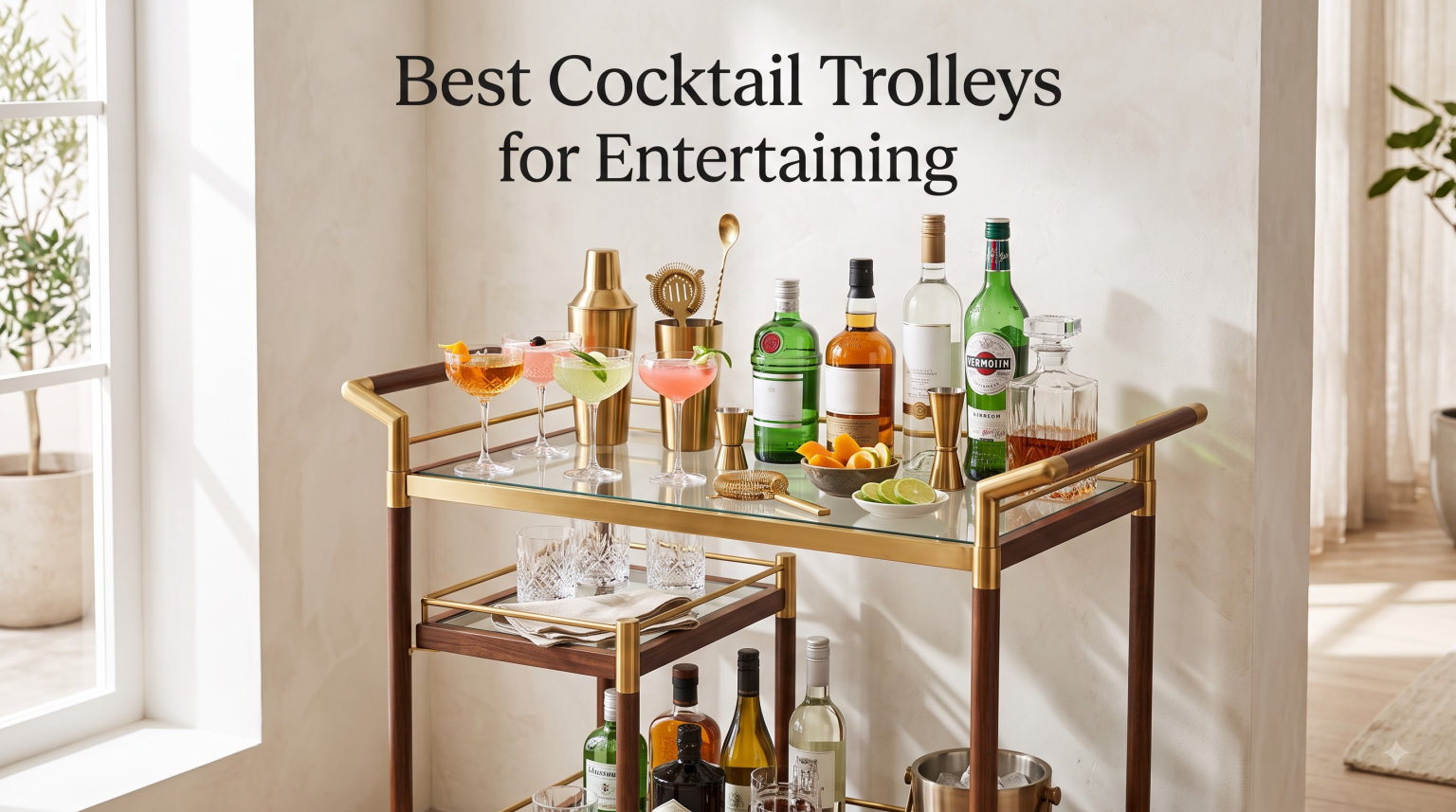Best Cocktail Trolleys for Entertaining