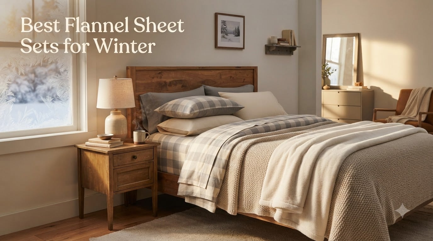 Best Flannel Sheet Sets for Winter