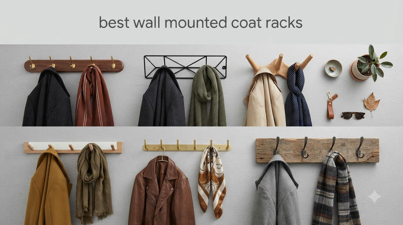 best wall mounted coat racks