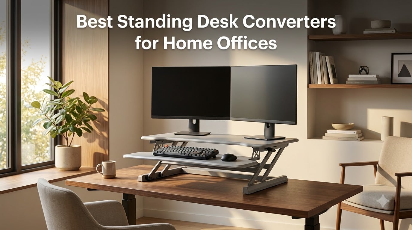 Best Standing Desk Converters for Home Offices