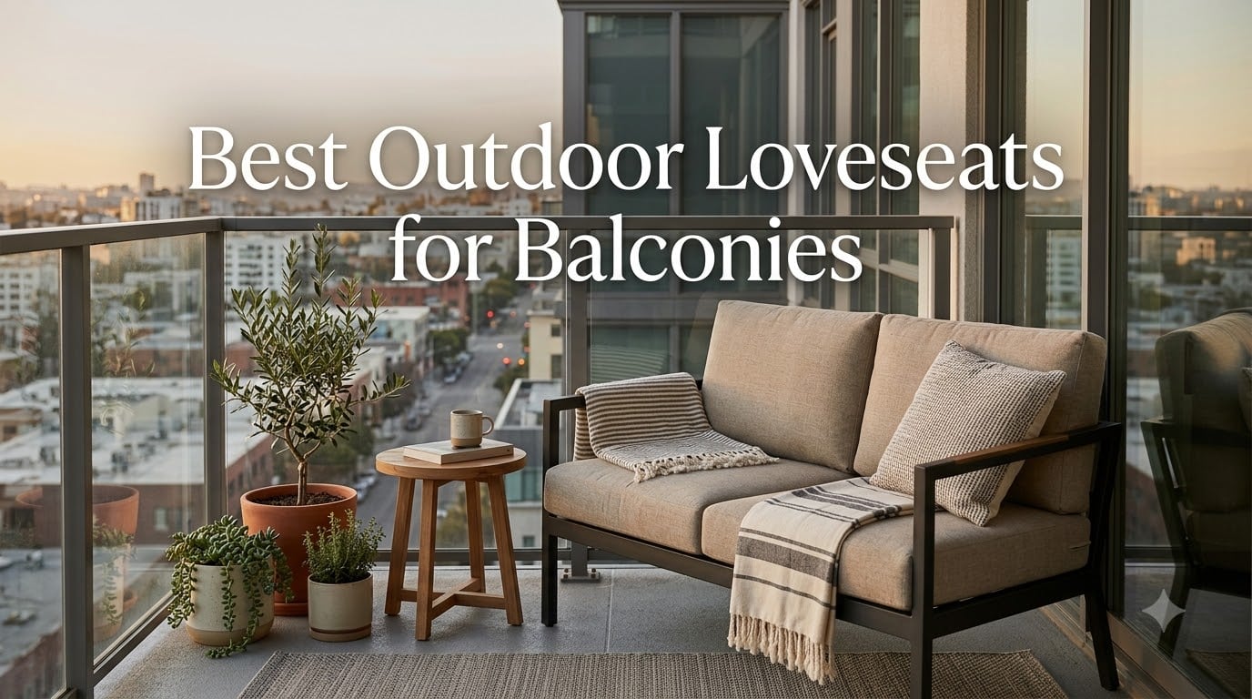 Best Outdoor Loveseats for Balconies
