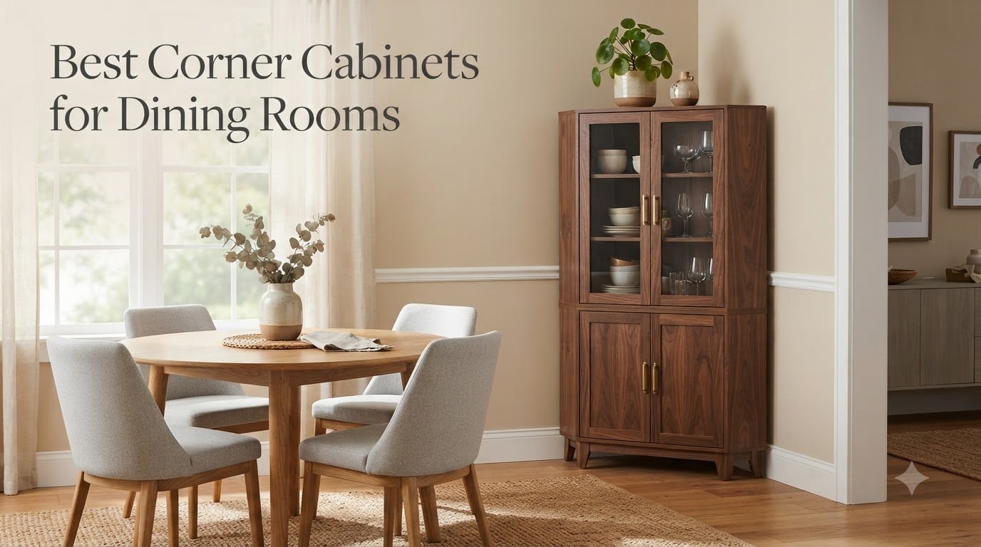 Best Corner Cabinets for Dining Rooms
