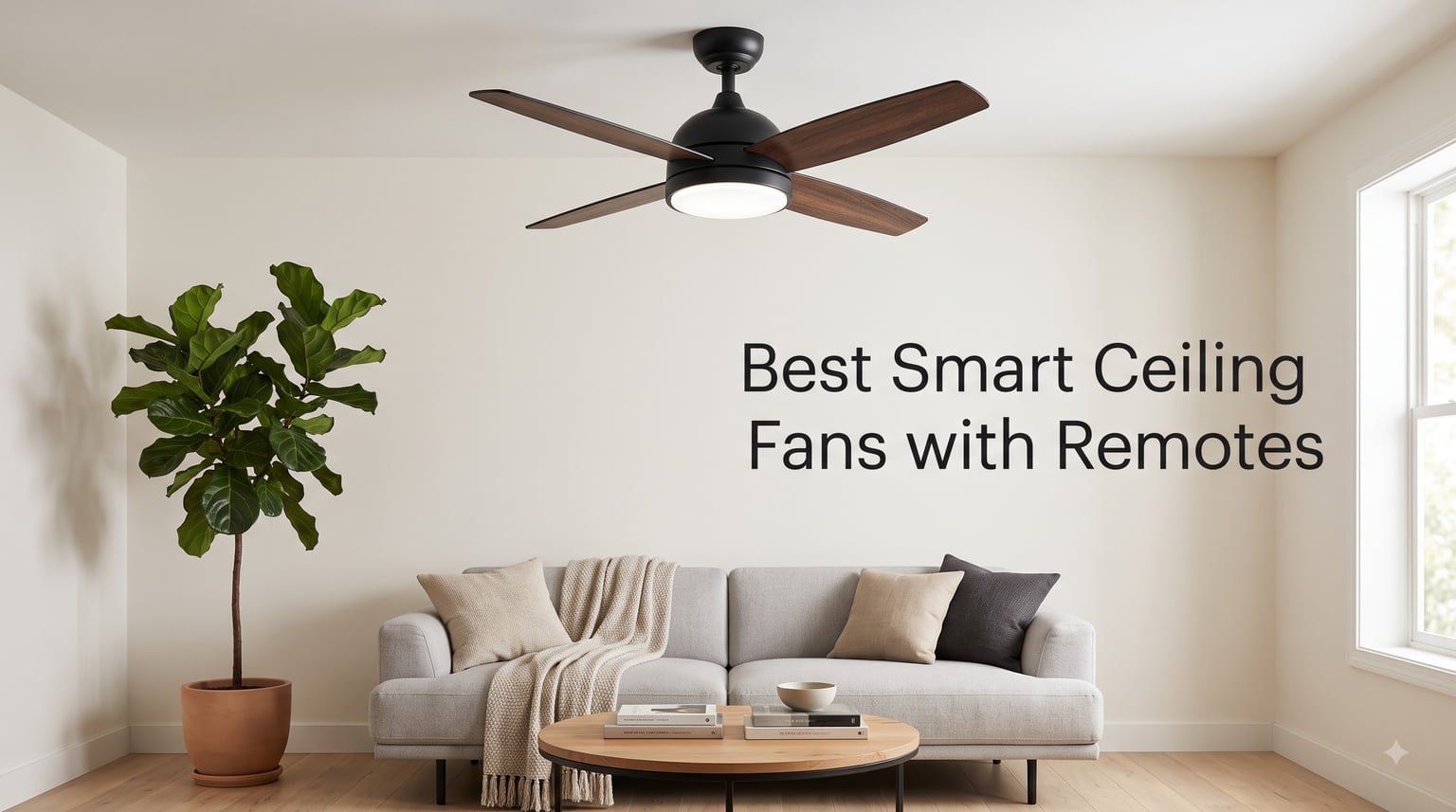 Best Smart Ceiling Fans with Remotes