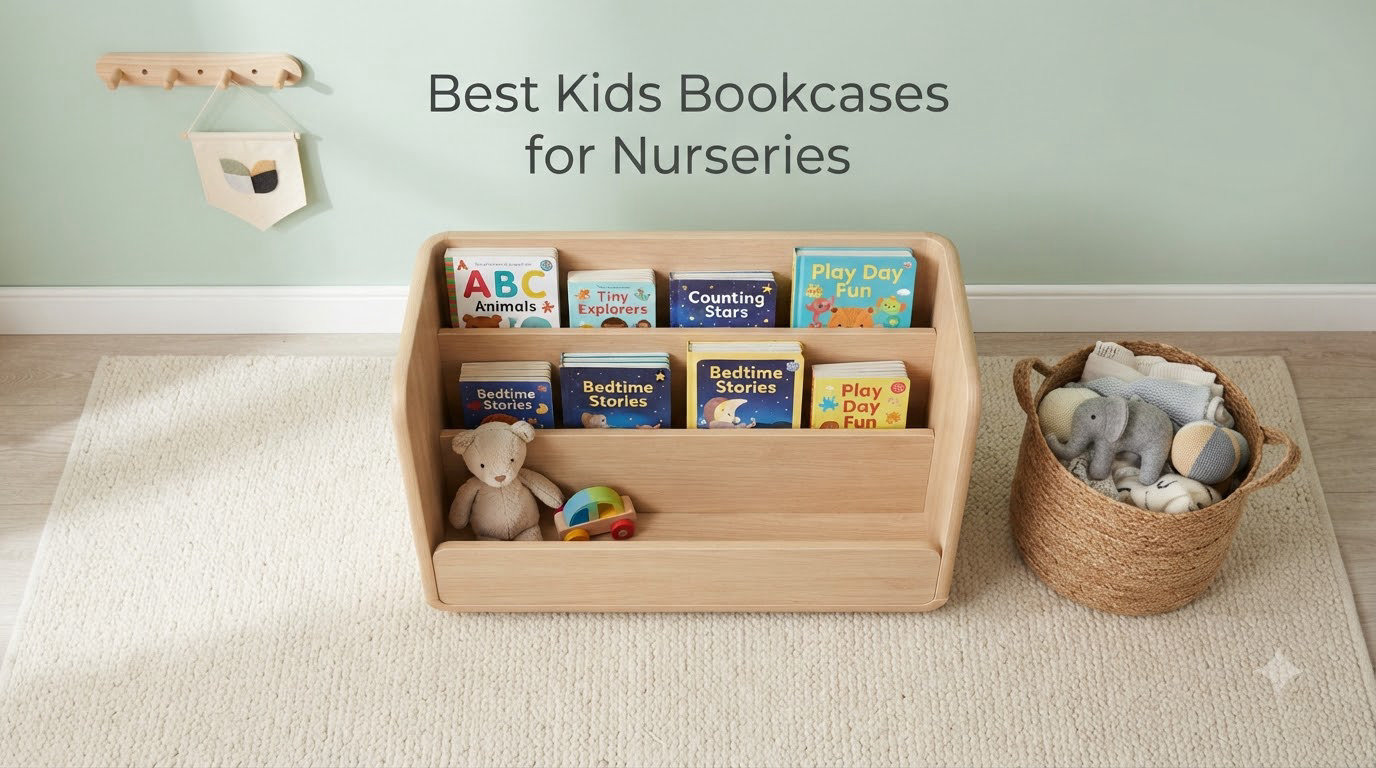 Best Kids Bookcases for Nurseries