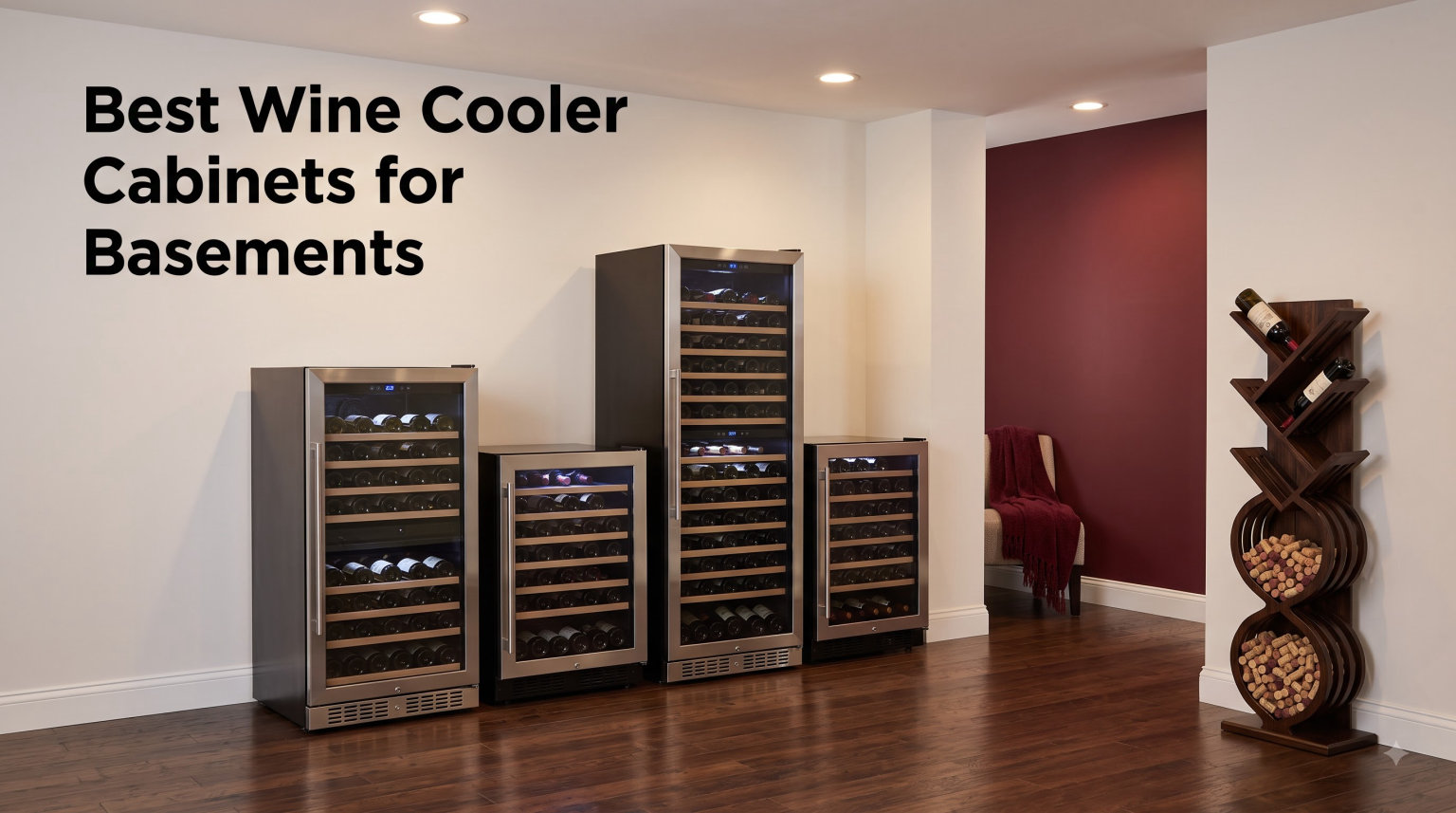 Best Wine Cooler Cabinets for Basements