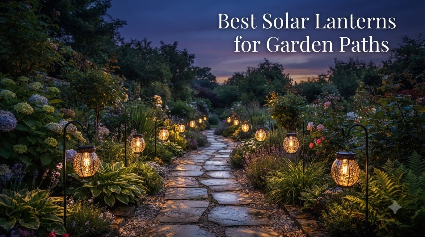 Best Solar Lanterns for Garden Paths