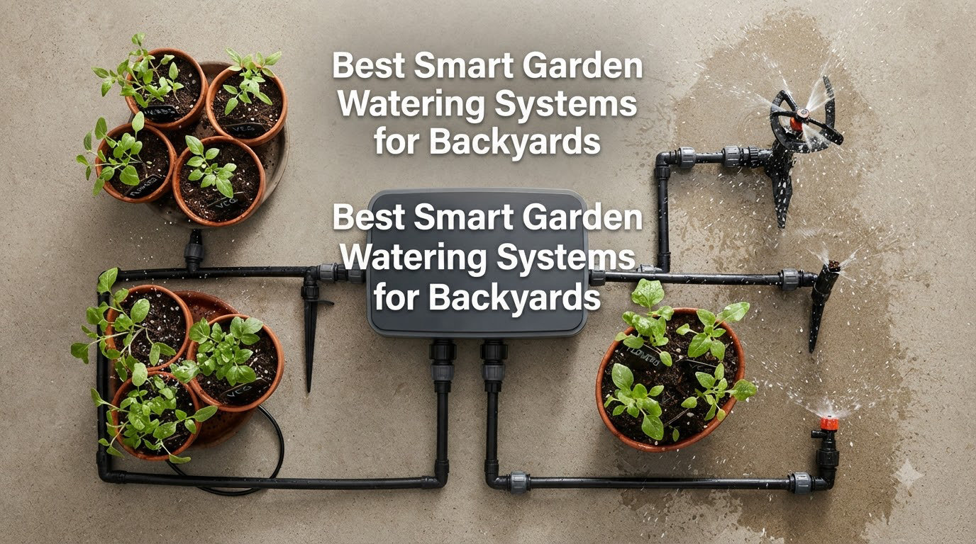 Best Smart Garden Watering Systems for Backyards