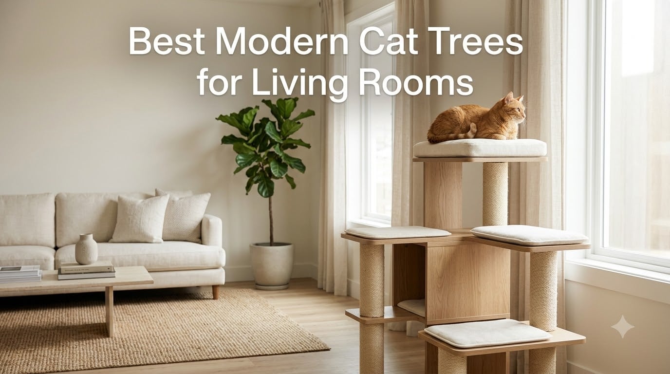 Best Modern Cat Trees for Living Rooms
