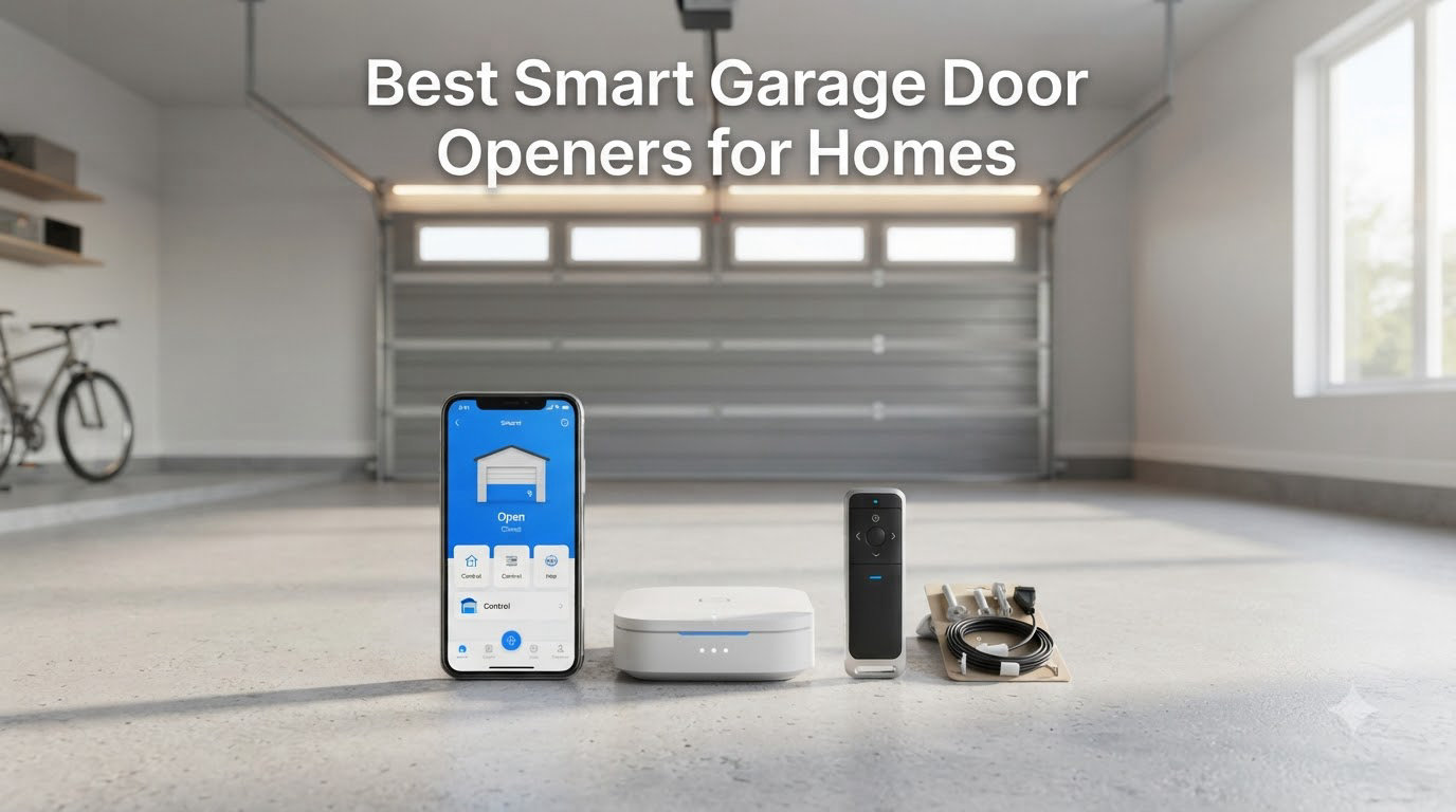 Best Smart Garage Door Openers for Homes