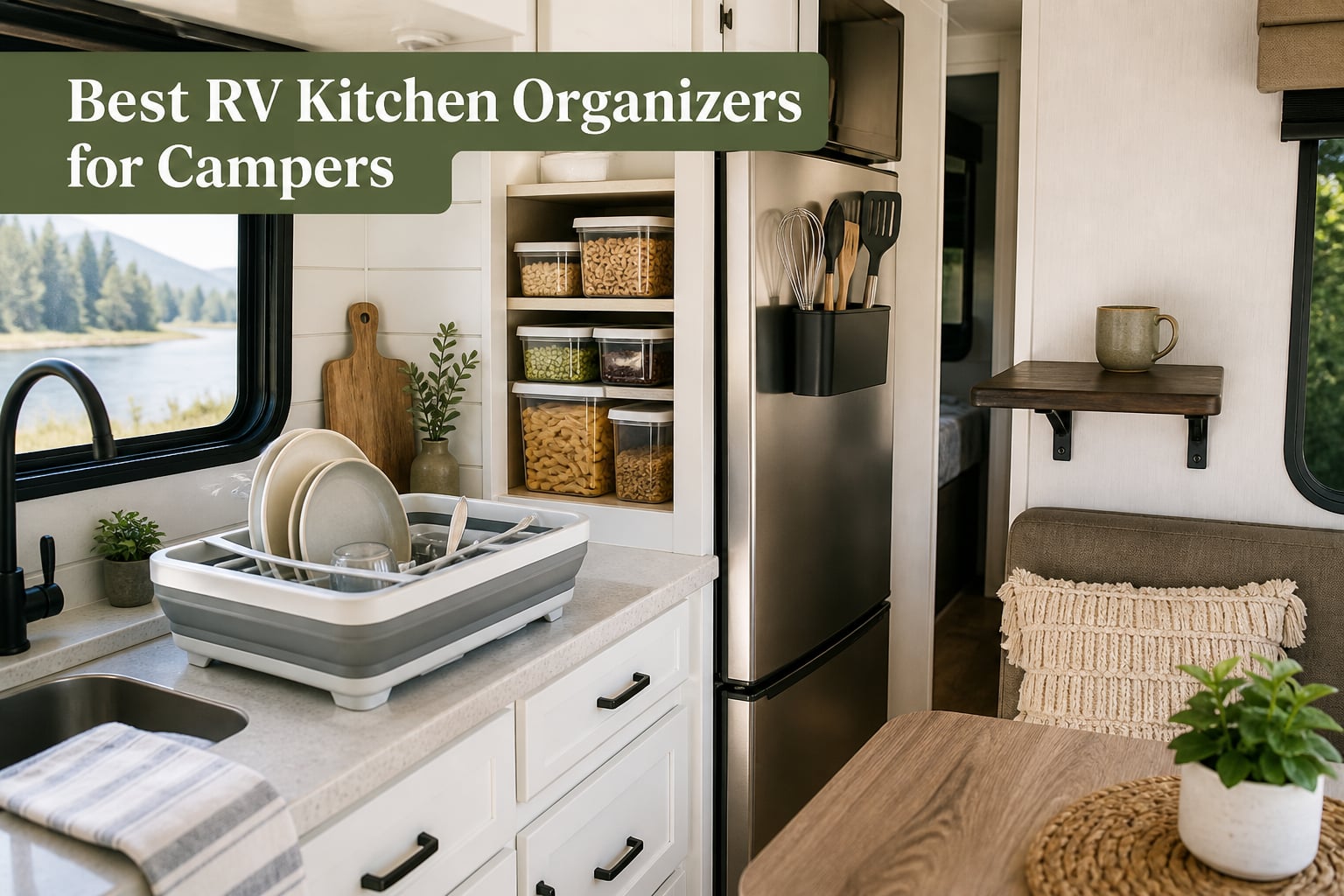 Best RV Kitchen Organizers for Campers