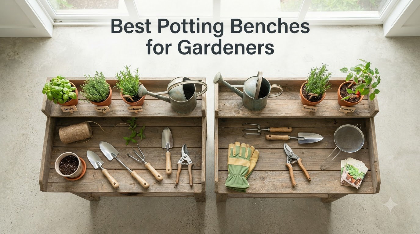 Best Potting Benches for Gardeners