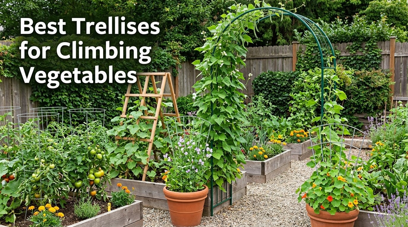 Best Trellises for Climbing Vegetables