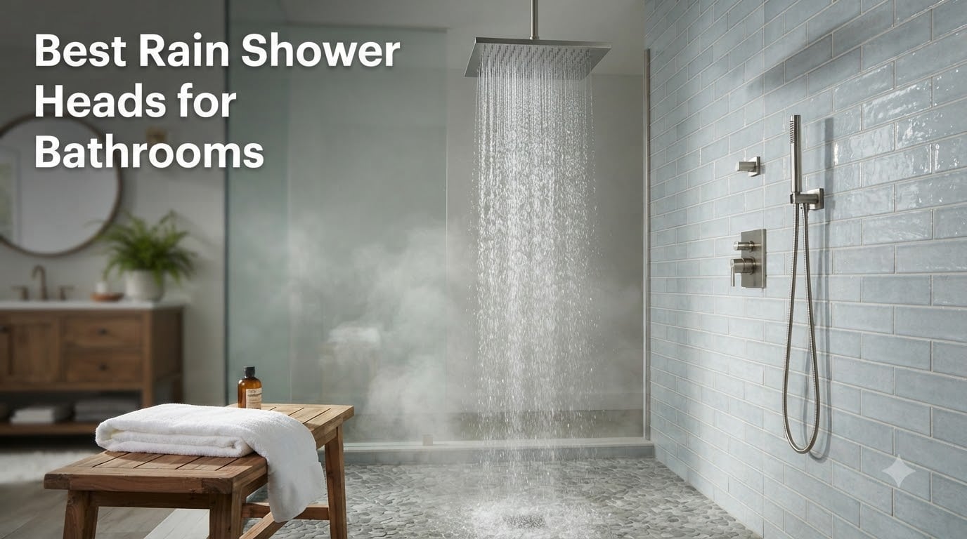 Best Rain Shower Heads for Bathrooms