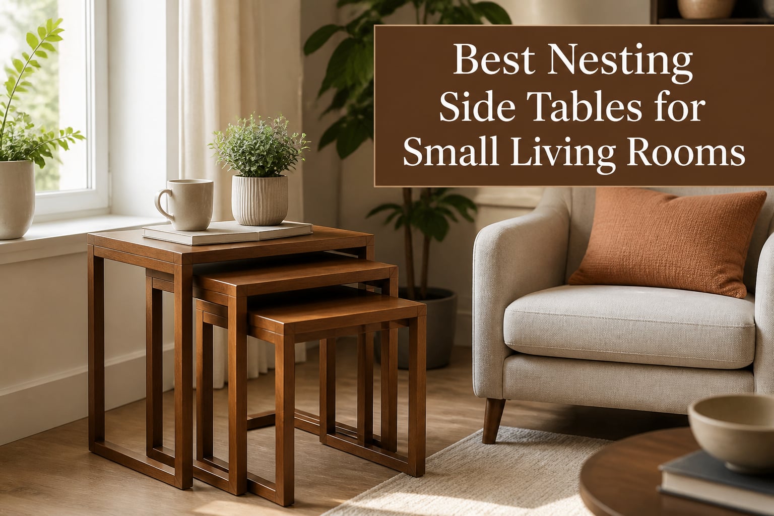 Best Nesting Side Tables for Small Living Rooms