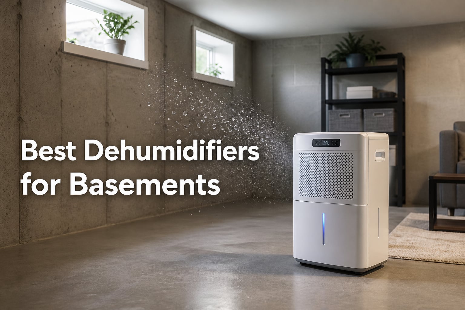 Best Dehumidifiers for Basements
