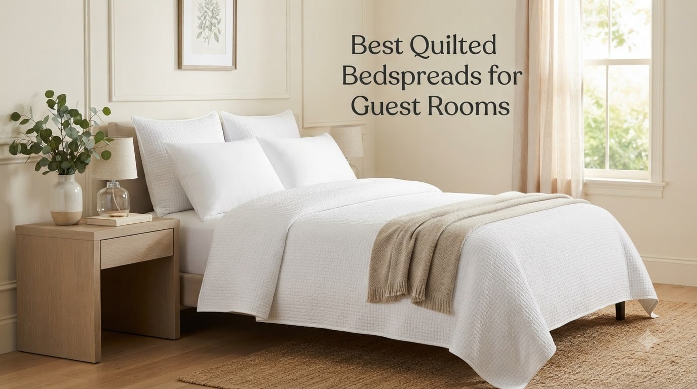 Best Quilted Bedspreads for Guest Rooms