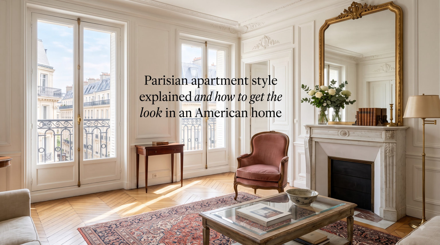 Parisian apartment style explained and how to get the look in an American home