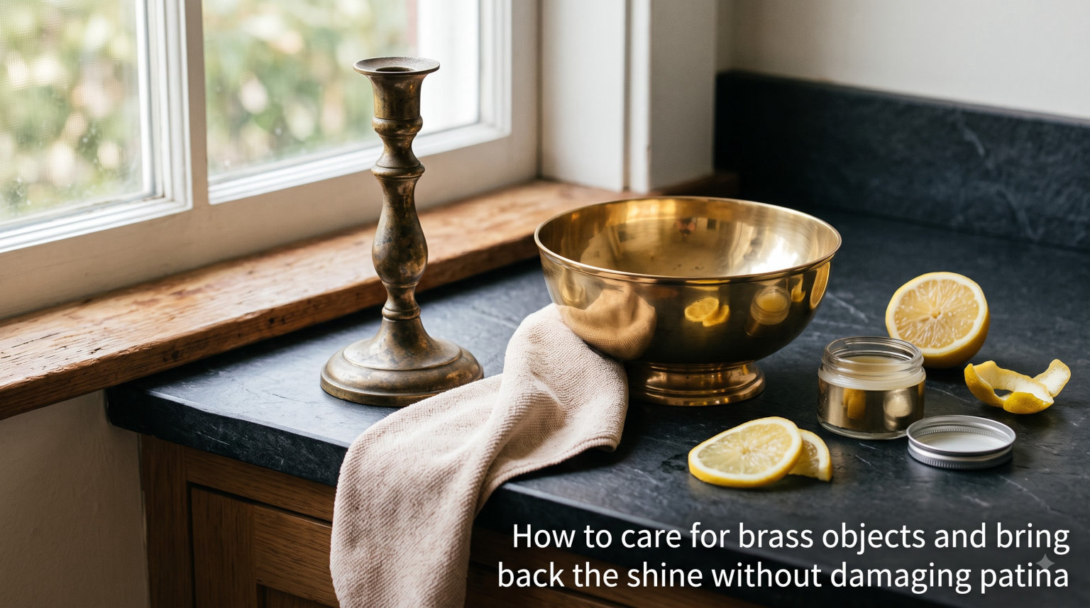 How to care for brass objects and bring back the shine without damaging patina