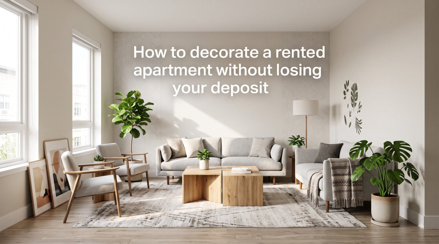 How to decorate a rented apartment without losing your deposit