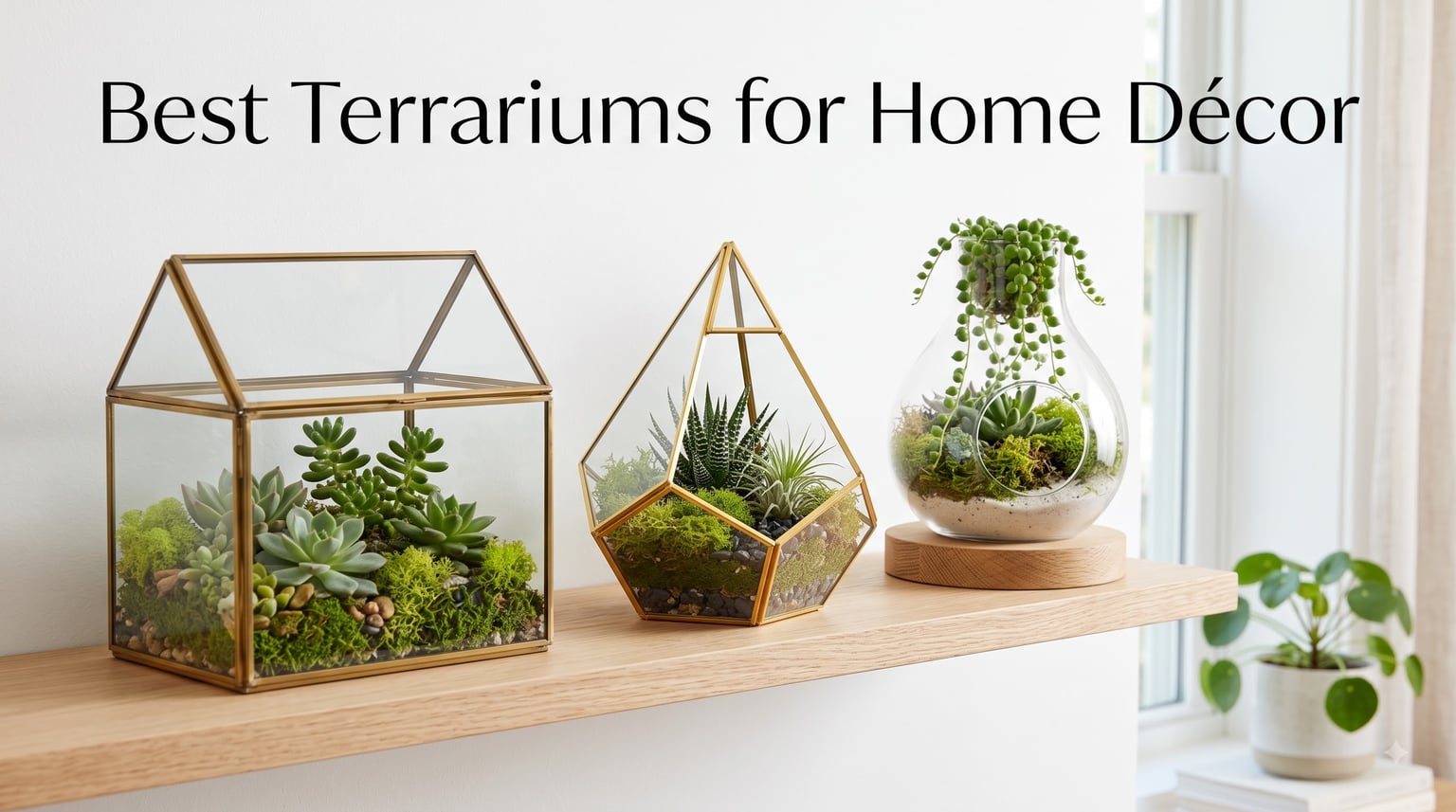 Best Terrariums for Home Décor