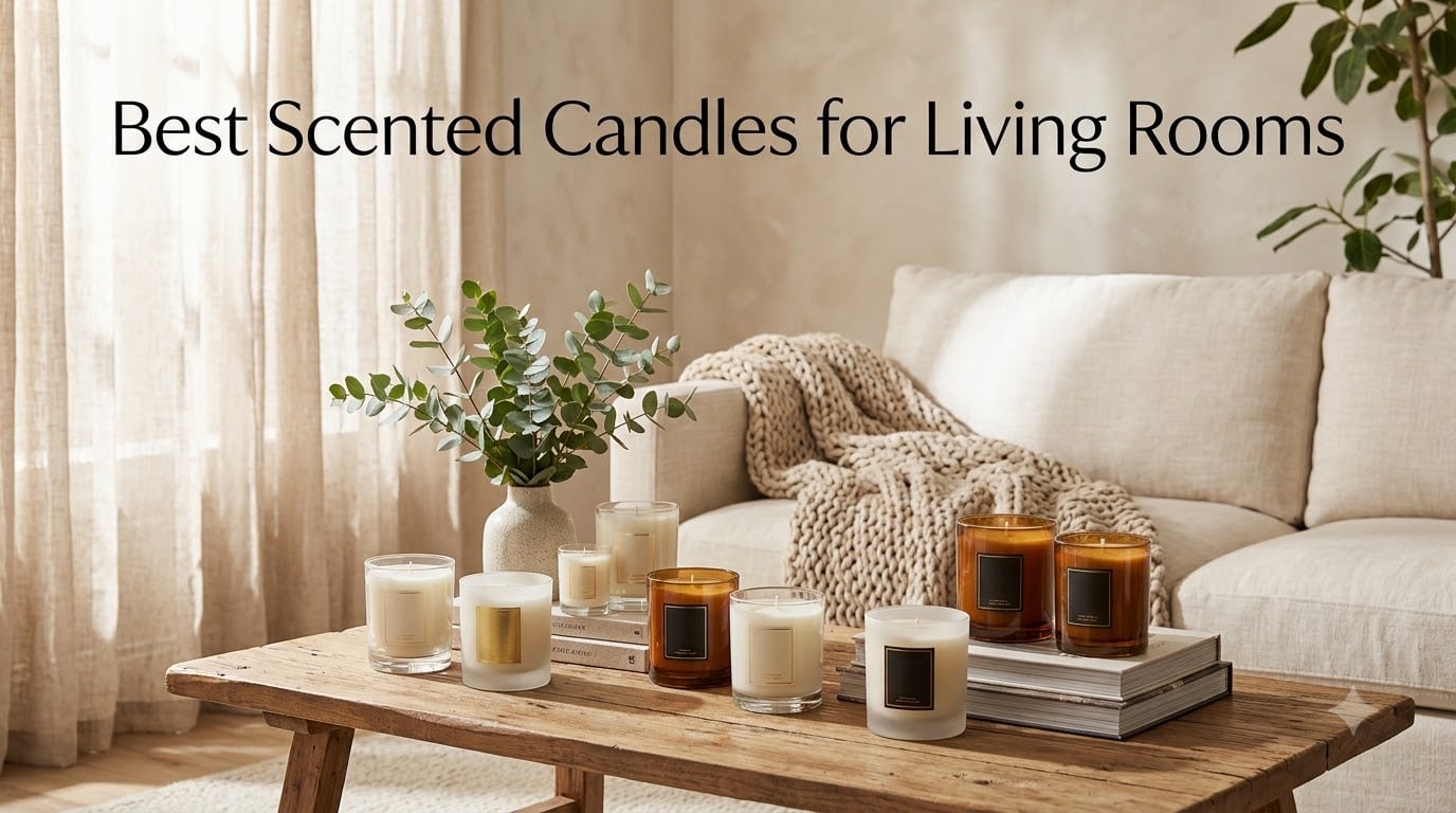 Best Scented Candles for Living Rooms