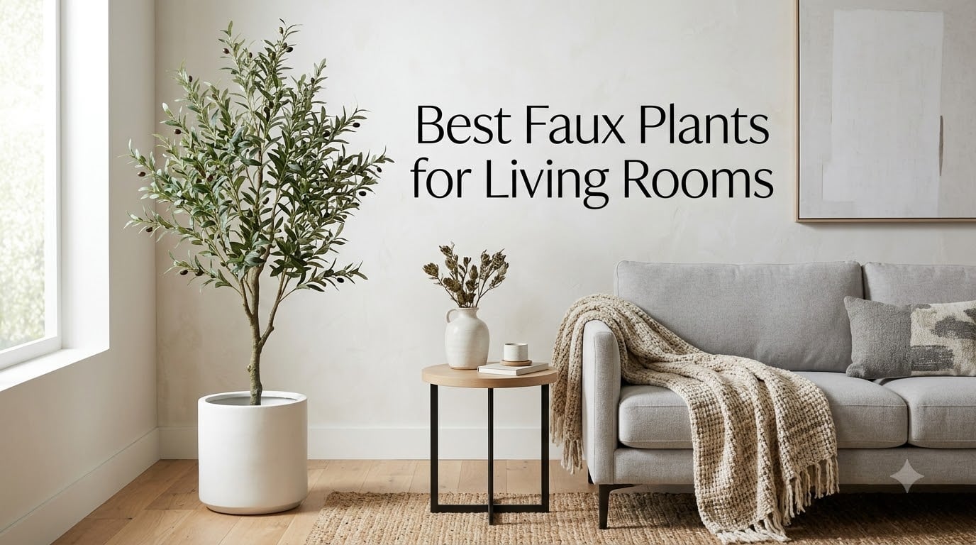 Best Faux Plants for Living Rooms
