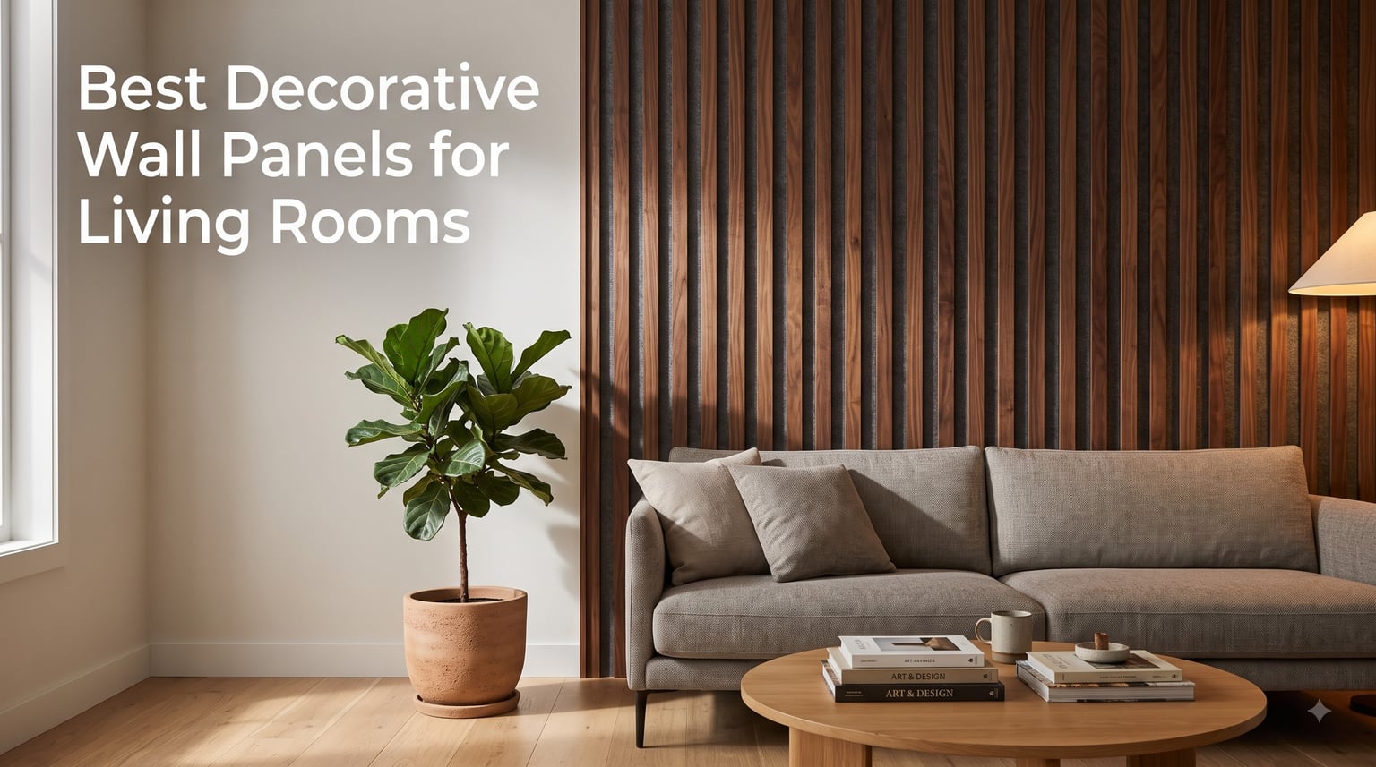 Best Decorative Wall Panels for Living Rooms