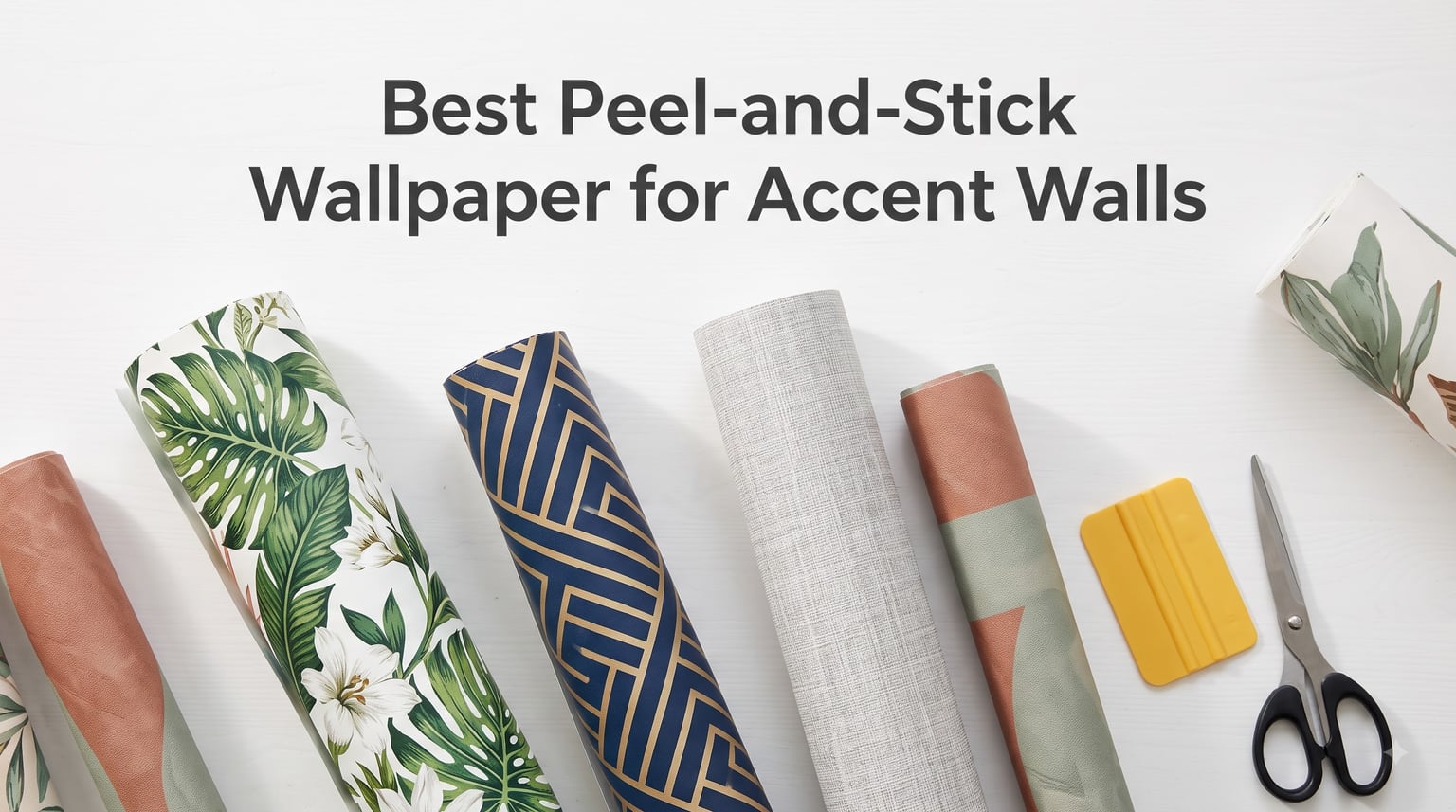 Best Peel-and-Stick Wallpaper for Accent Walls