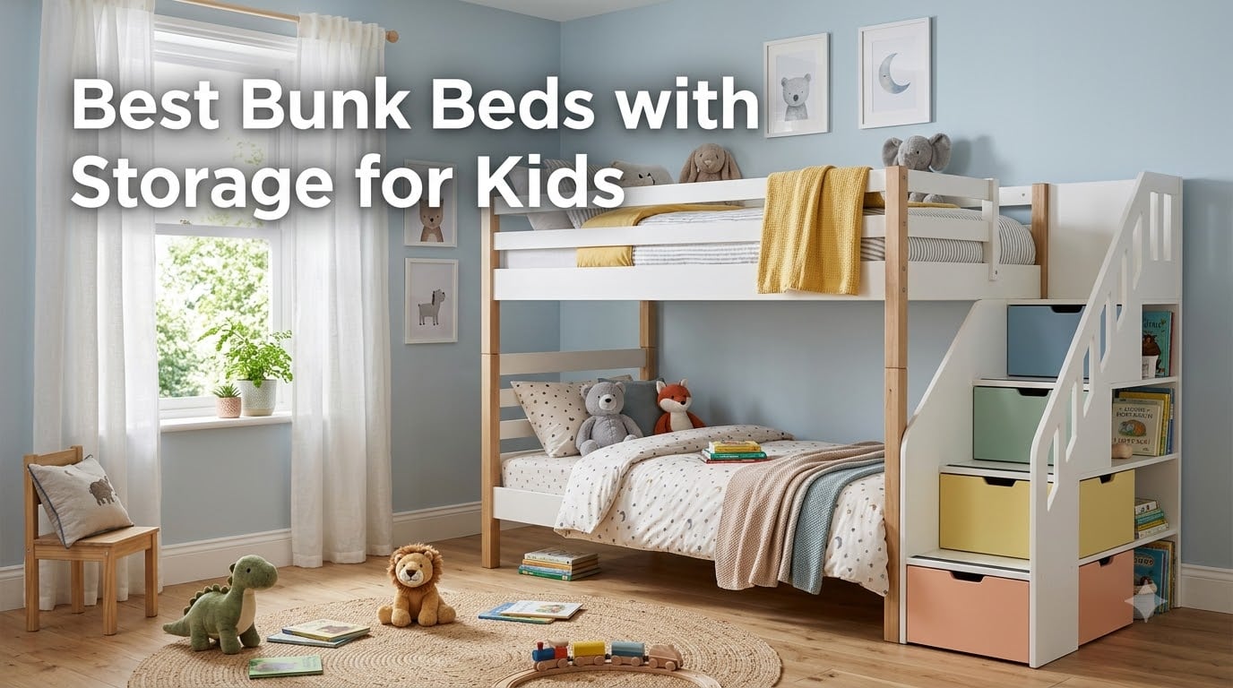 Best Bunk Beds with Storage for Kids