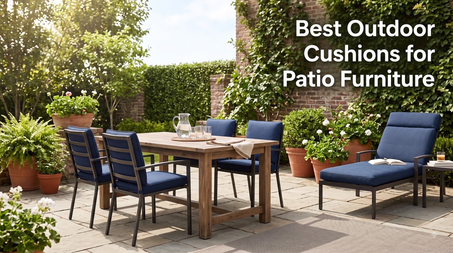 Best Outdoor Cushions for Patio Furniture