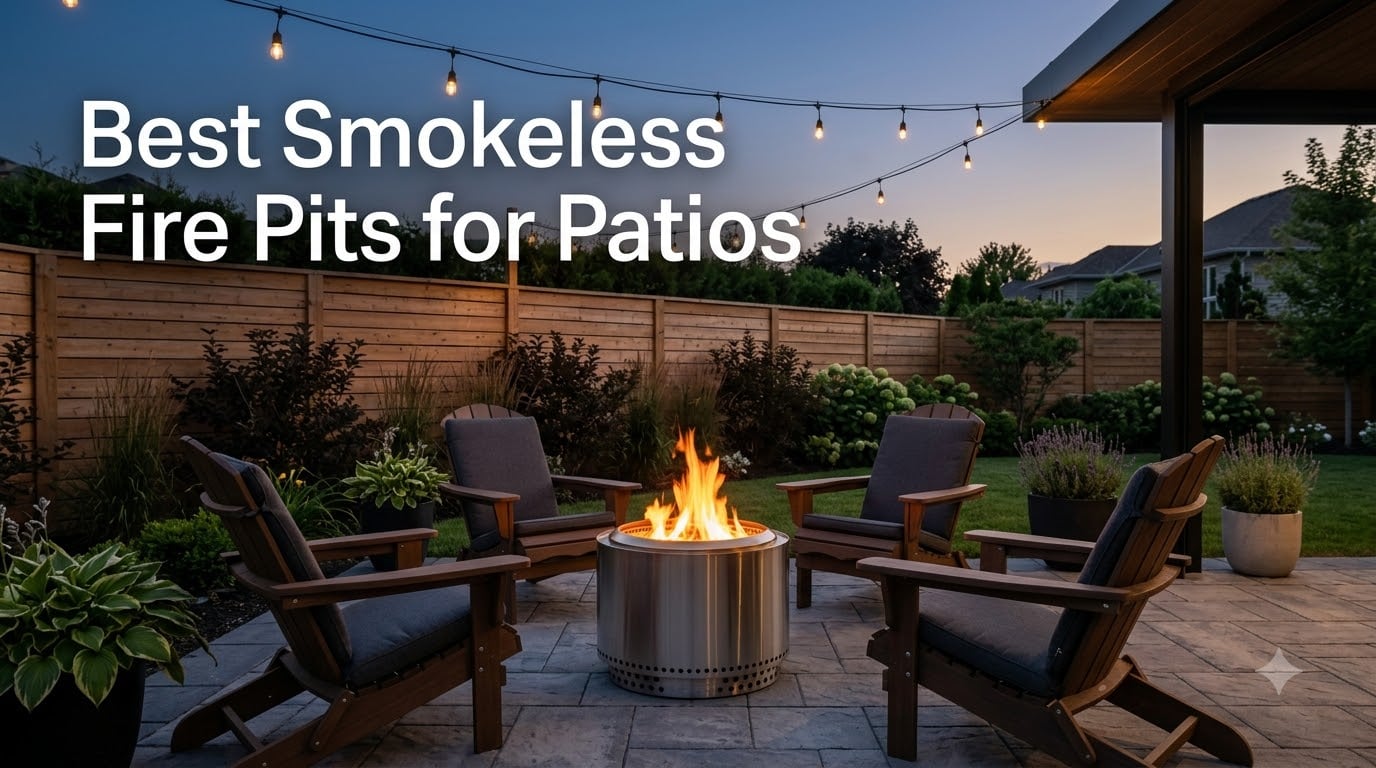 Best Smokeless Fire Pits for Patios