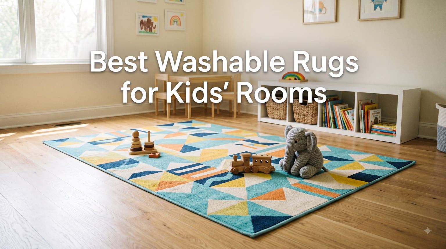 Best Washable Rugs for Kids' Rooms