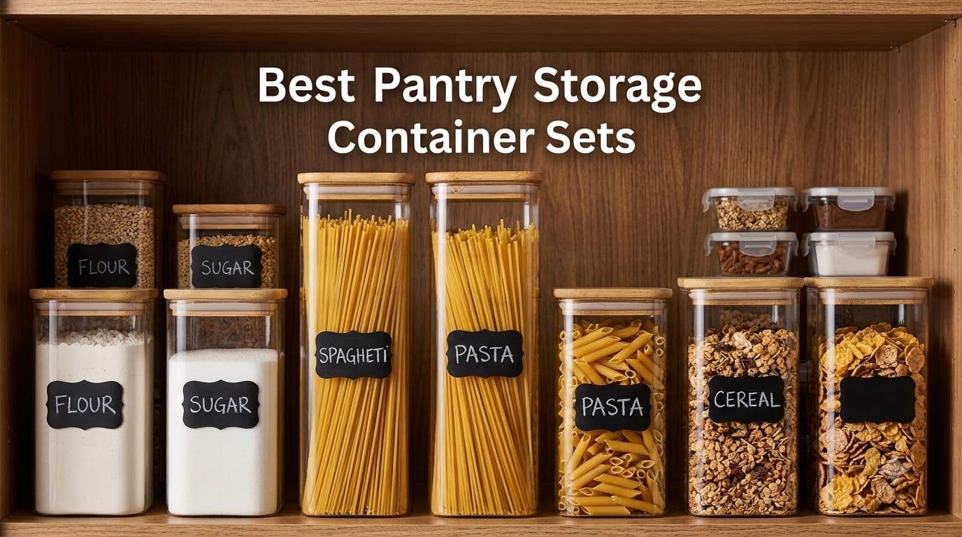 Best Pantry Storage Container Sets