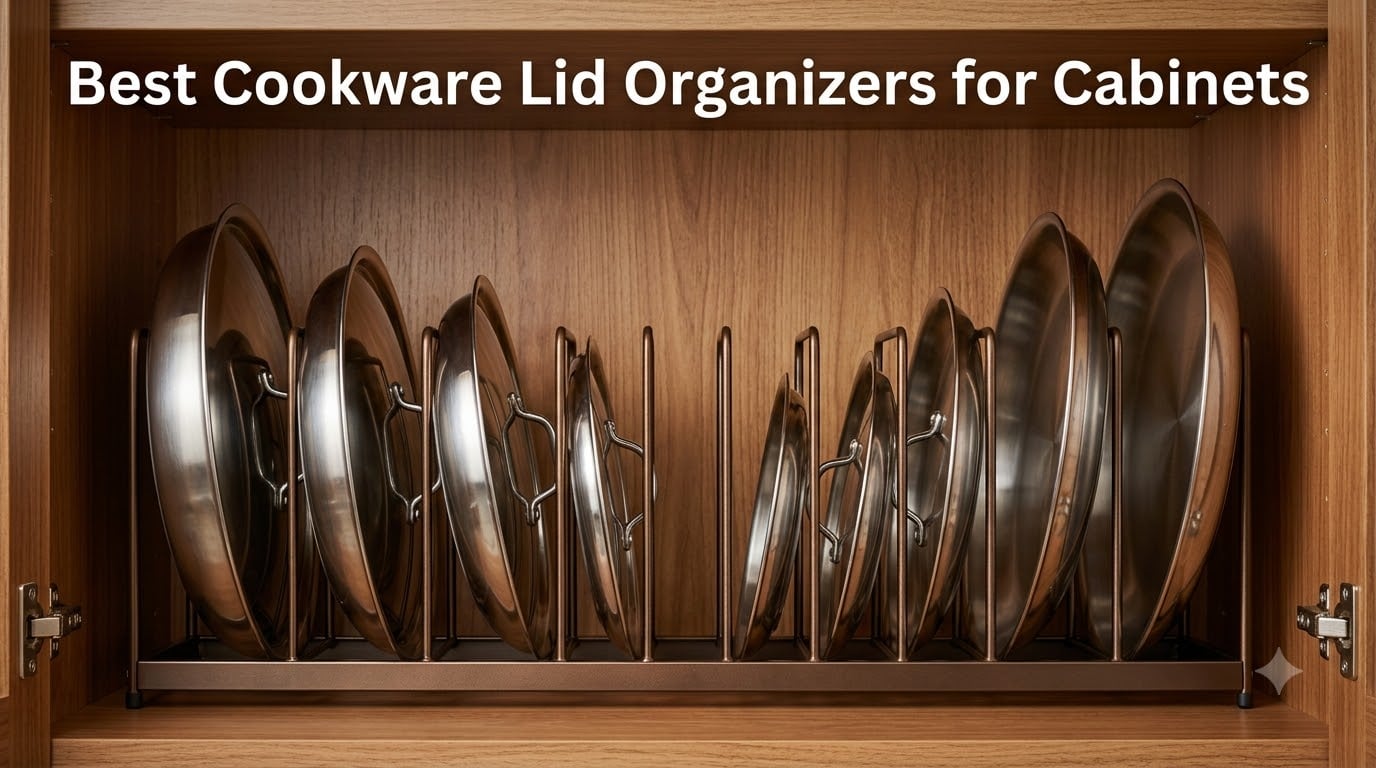 Best Cookware Lid Organizers for Cabinets