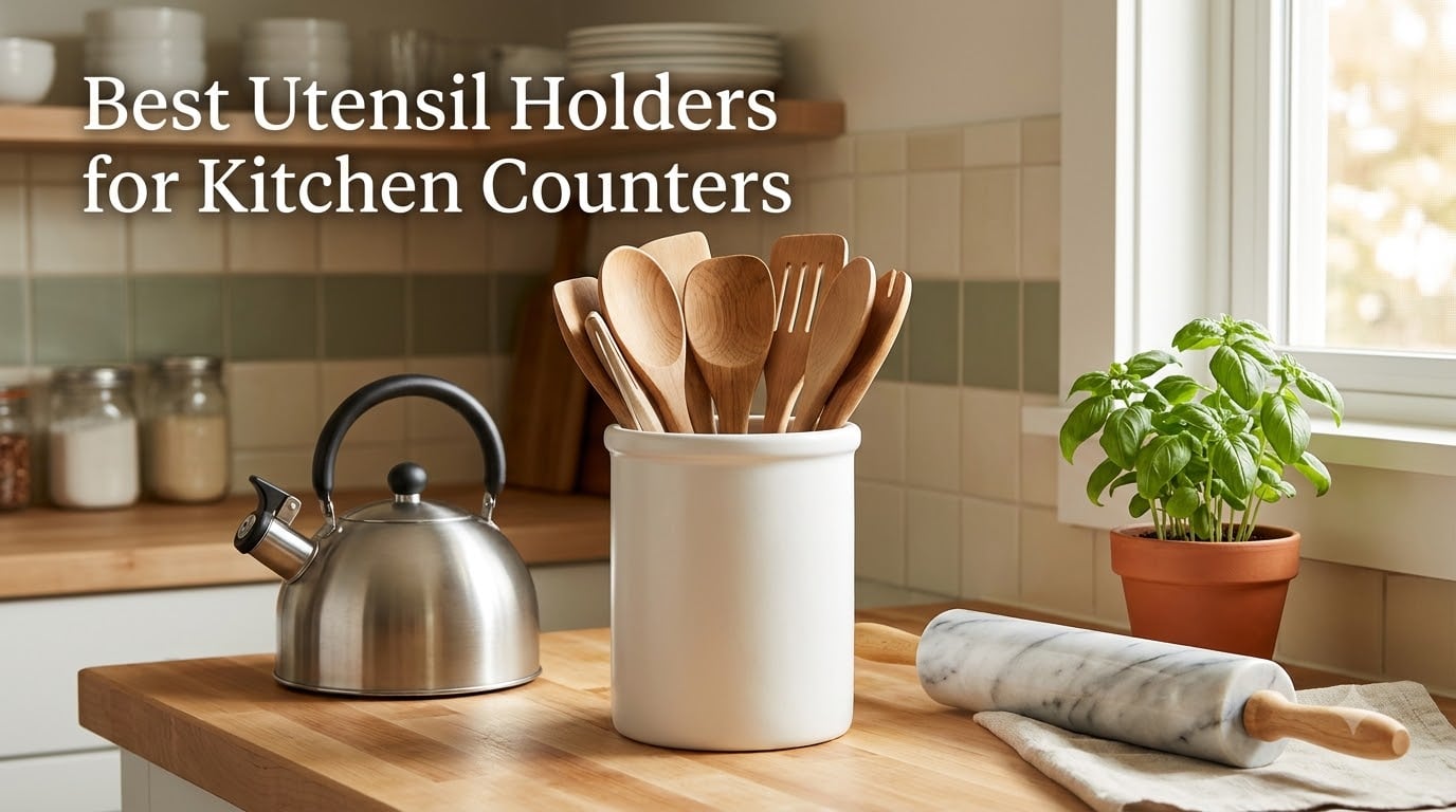 Best Utensil Holders for Kitchen Counters