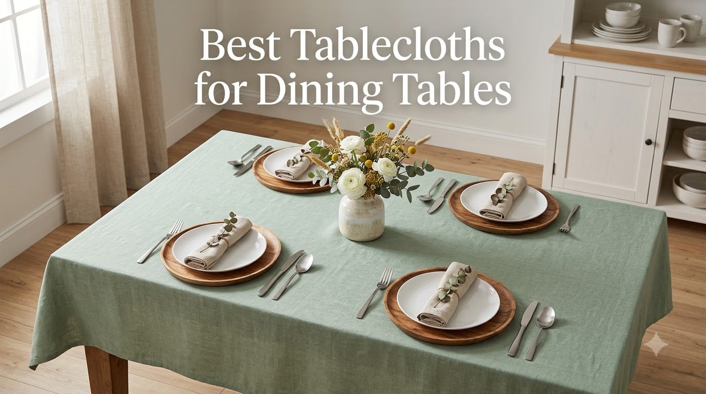 Best Tablecloths for Dining Tables