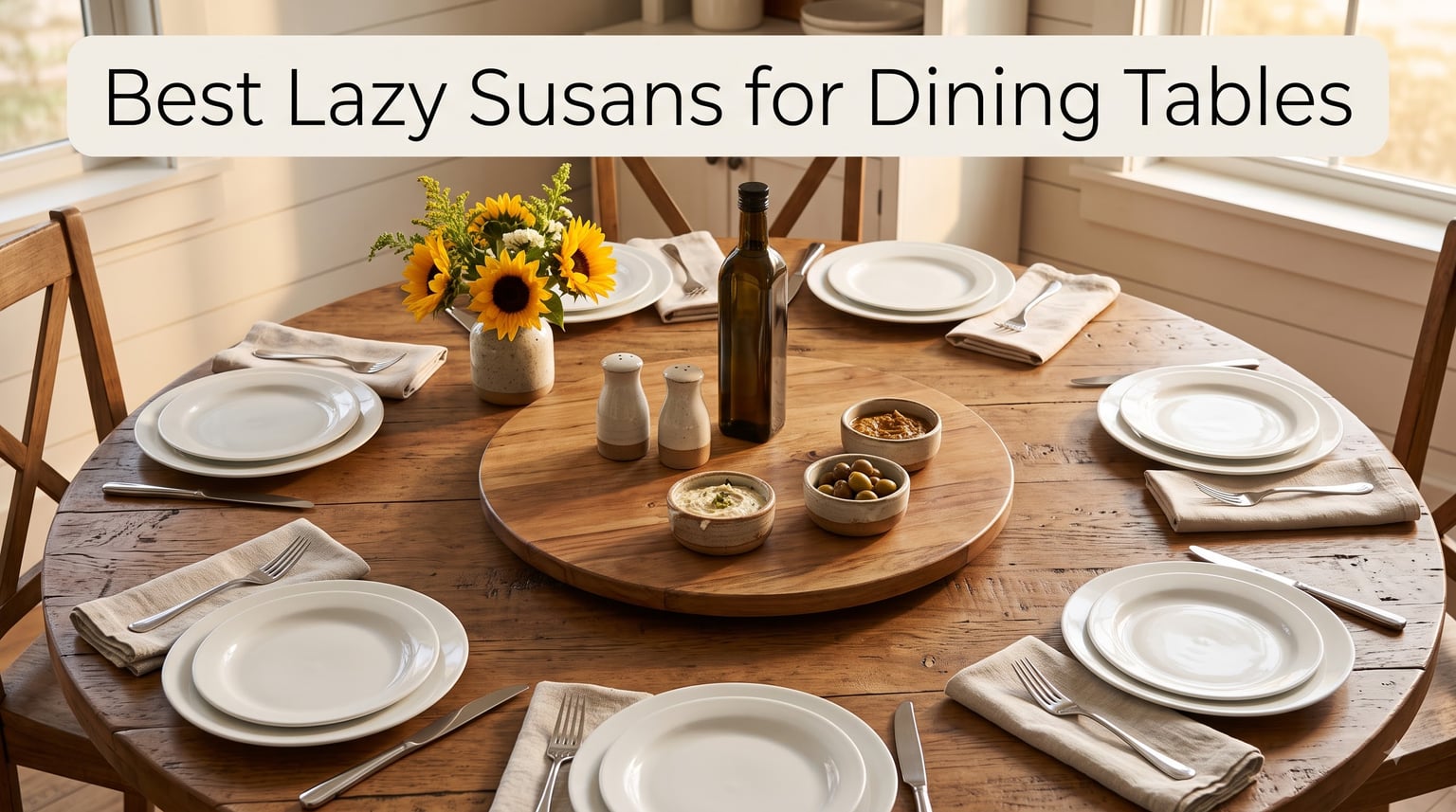 Best Lazy Susans for Dining Tables