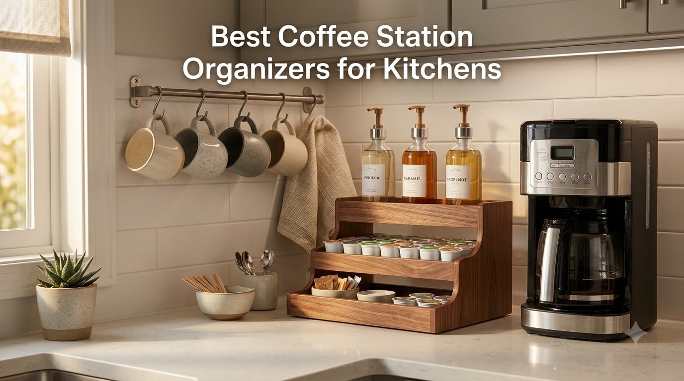 Best Coffee Station Organizers for Kitchens