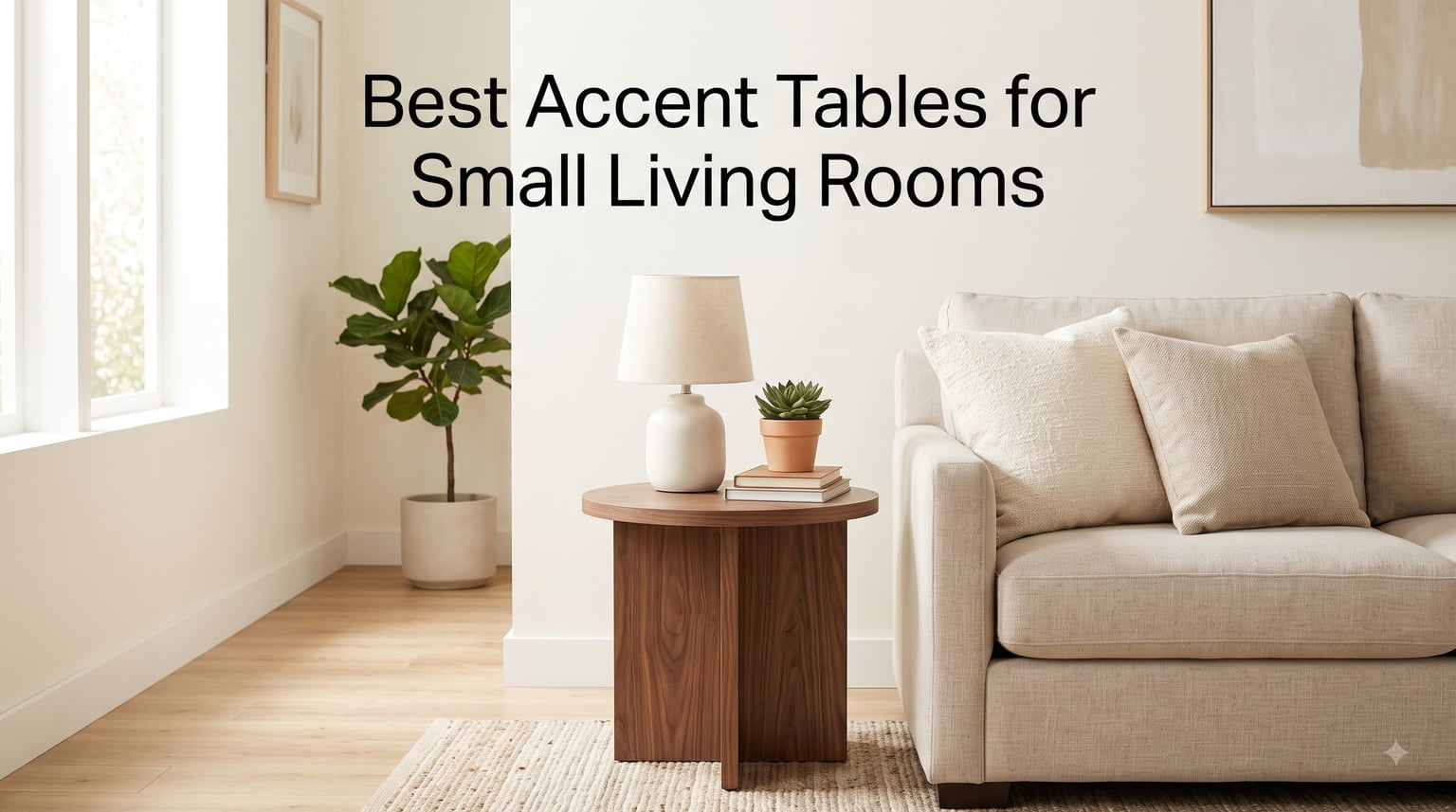 Best Accent Tables for Small Living Rooms