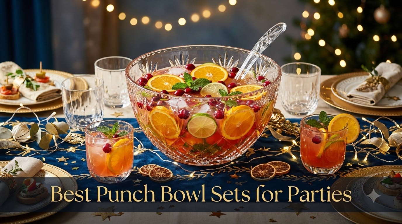 Best Punch Bowl Sets for Parties