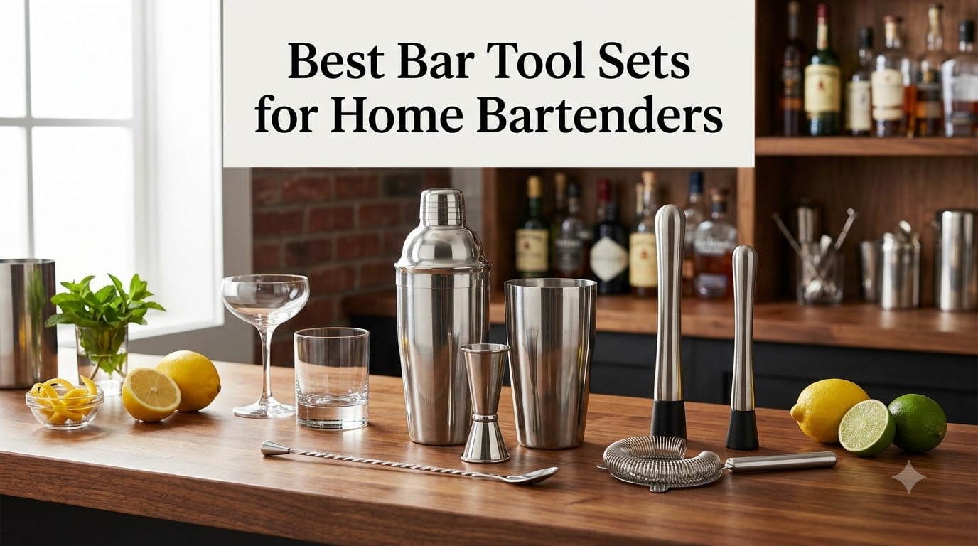 Best Bar Tool Sets for Home Bartenders