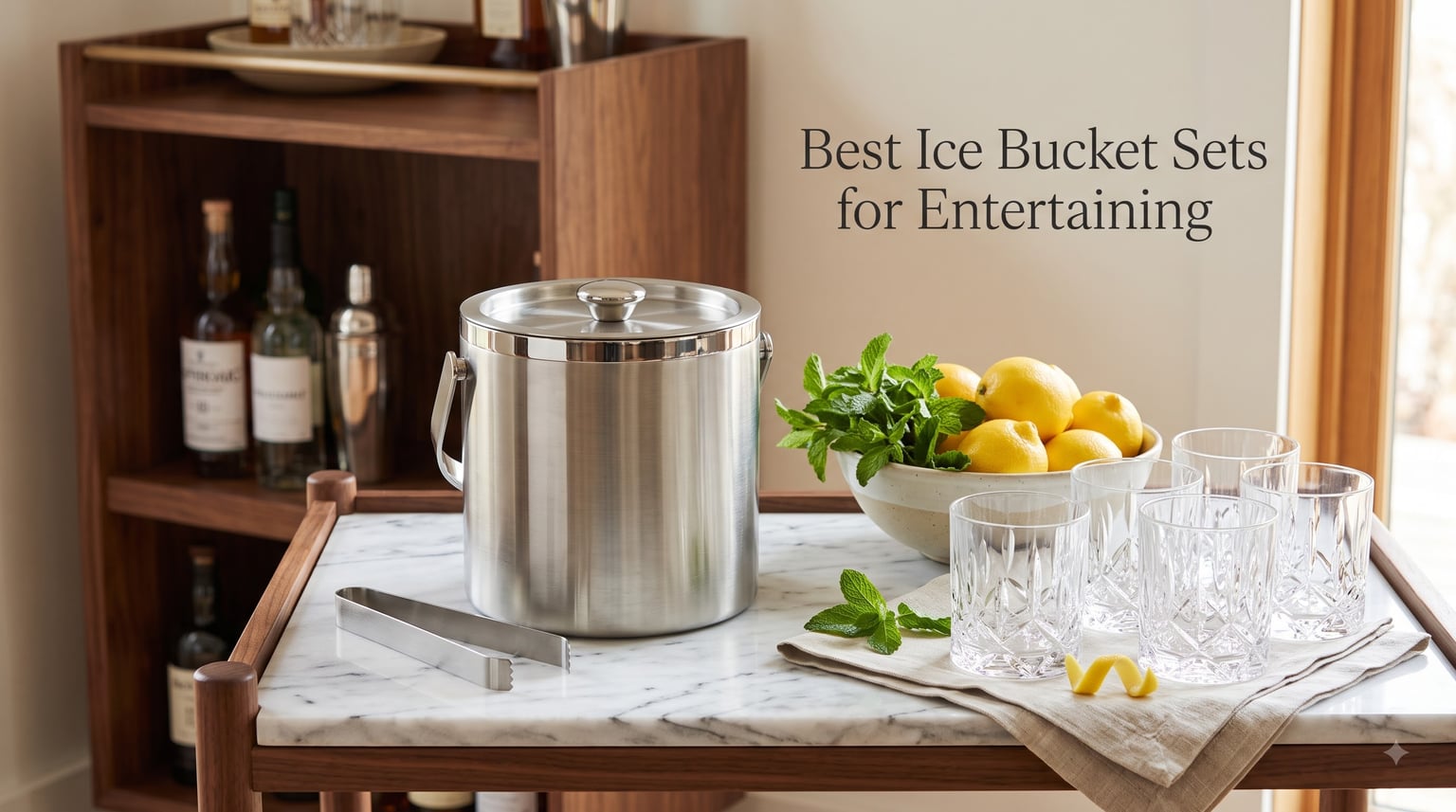 Best Ice Bucket Sets for Entertaining