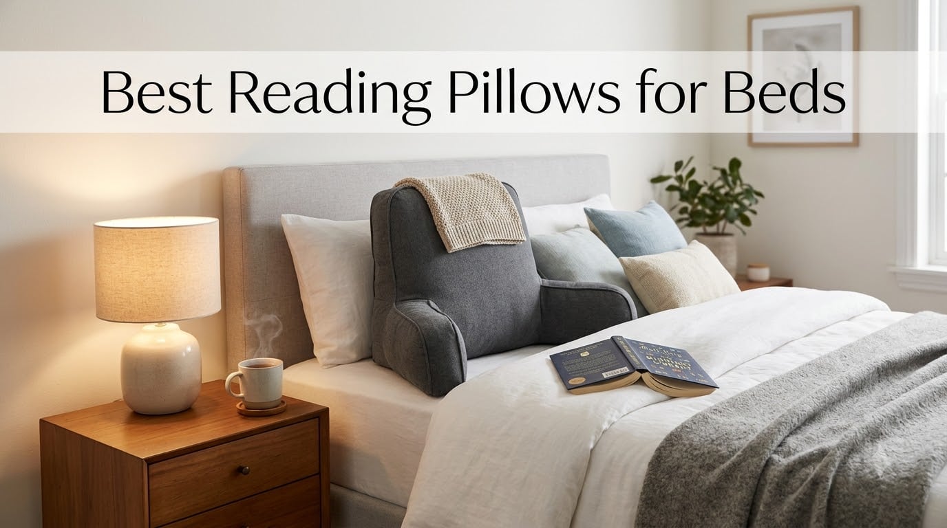 Best Reading Pillows for Beds