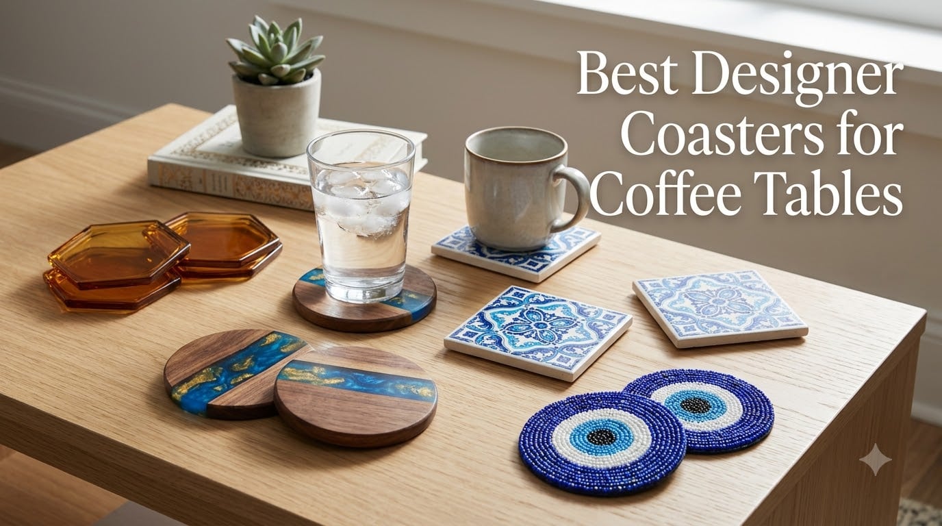 Best Designer Coasters for Coffee Tables