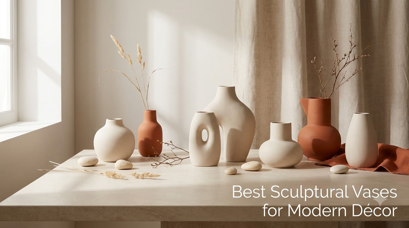 Best Sculptural Vases for Modern Décor