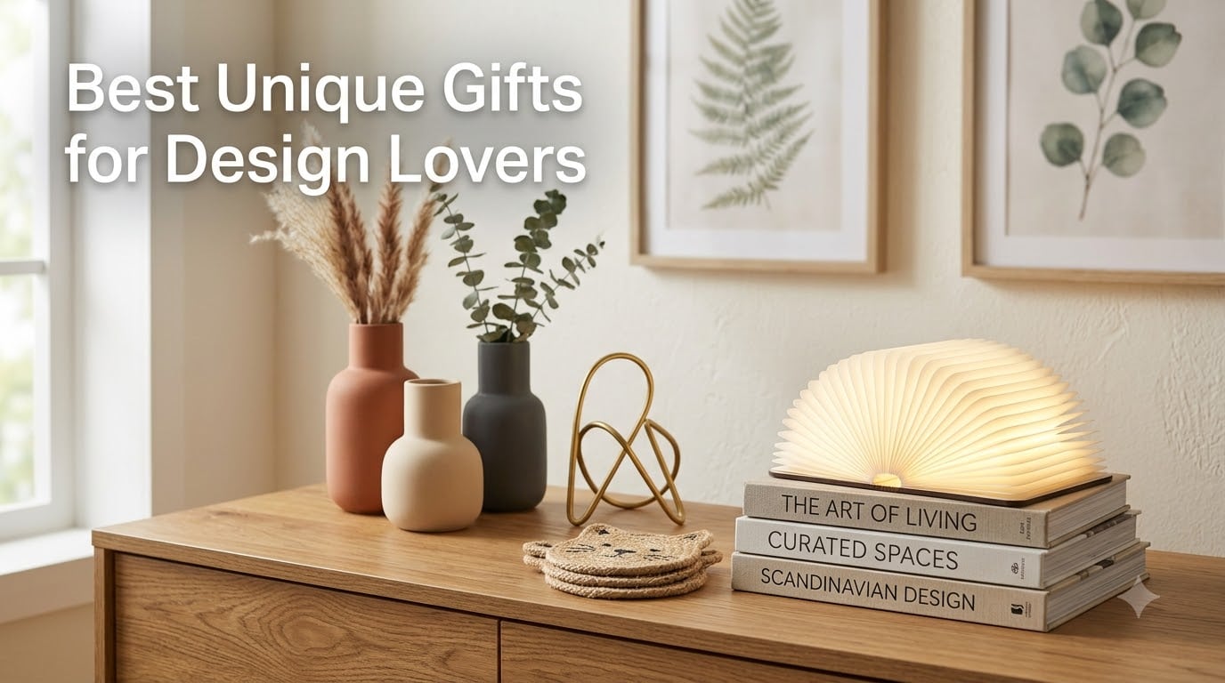 Best Unique Gifts for Design Lovers