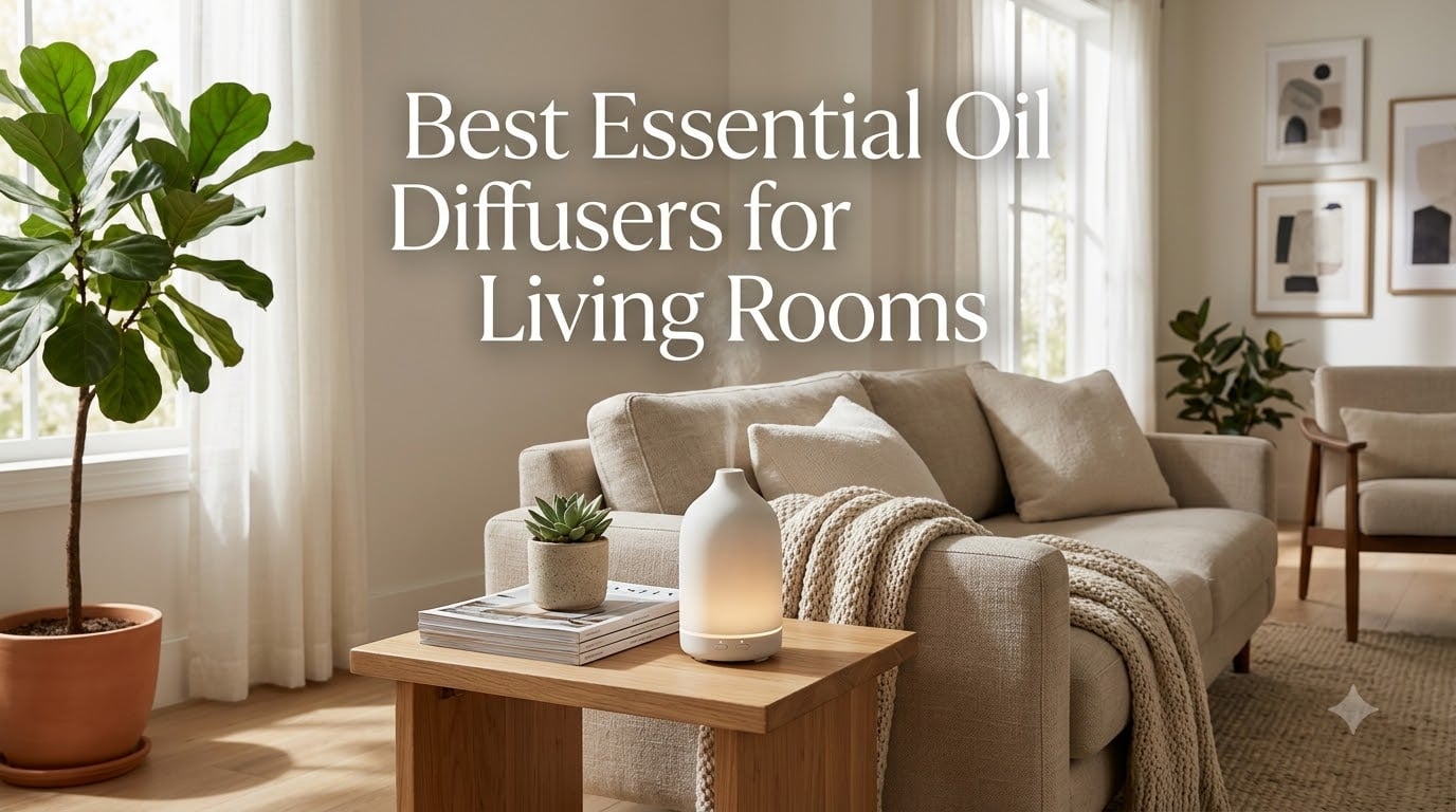 Best Essential Oil Diffusers for Living Rooms