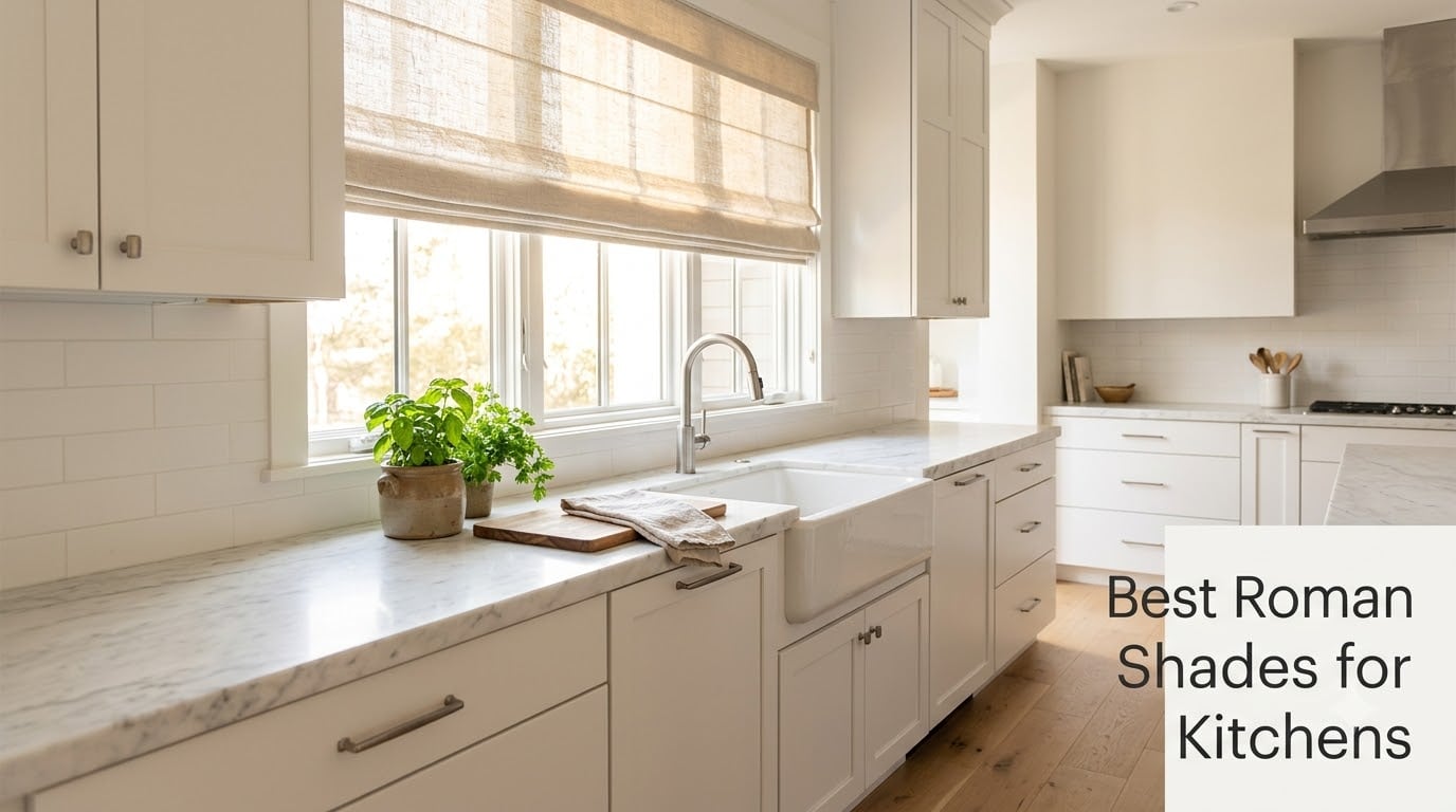 Best Roman Shades for Kitchens